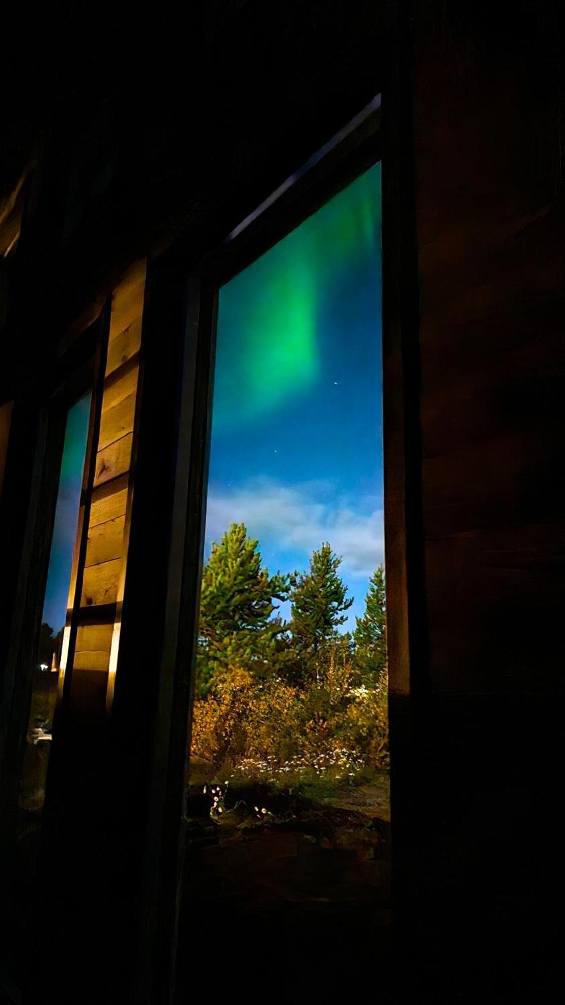 Reindeer River Lights Lodge Kiruna Exterior foto