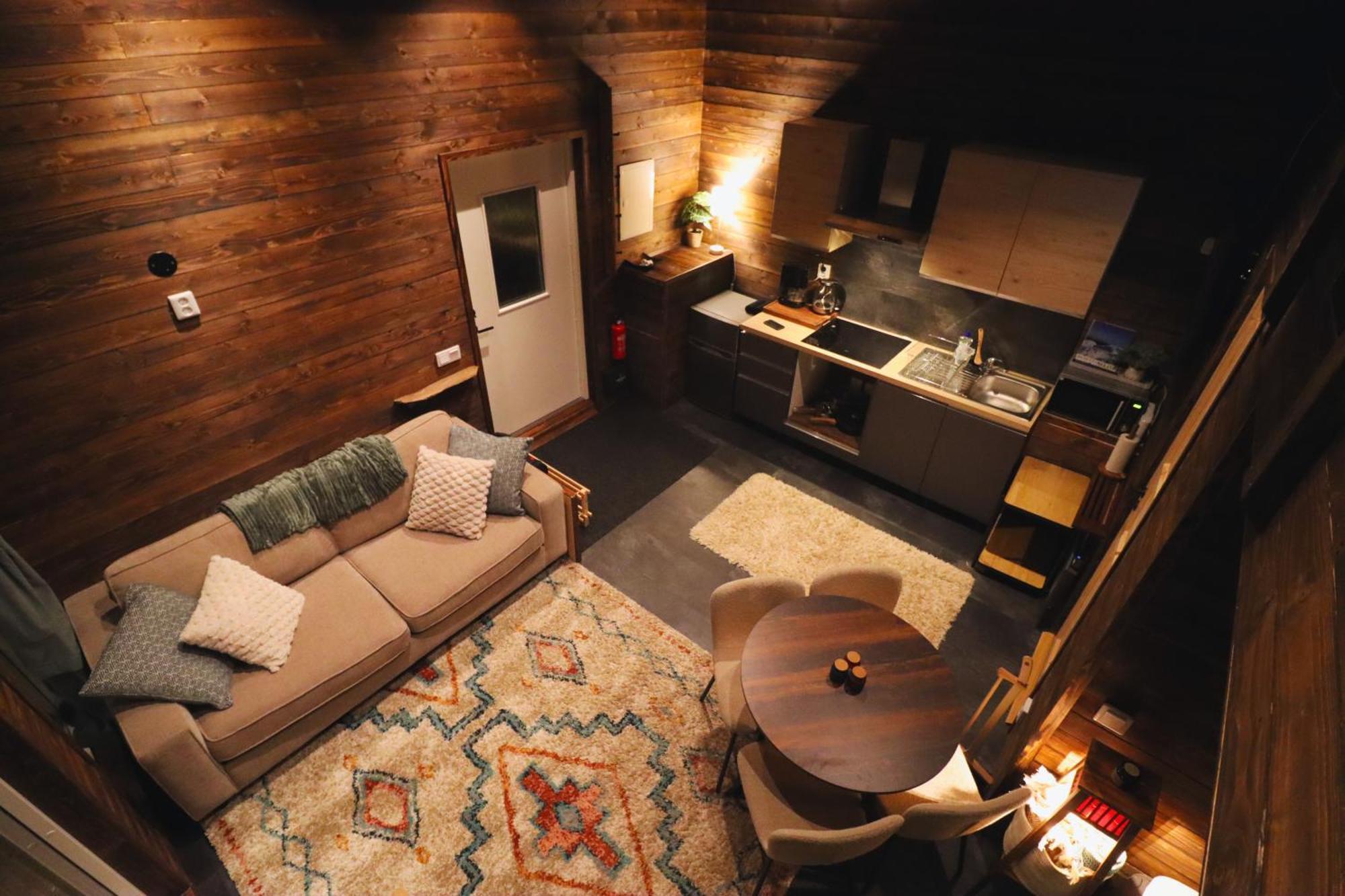 Reindeer River Lights Lodge Kiruna Exterior foto